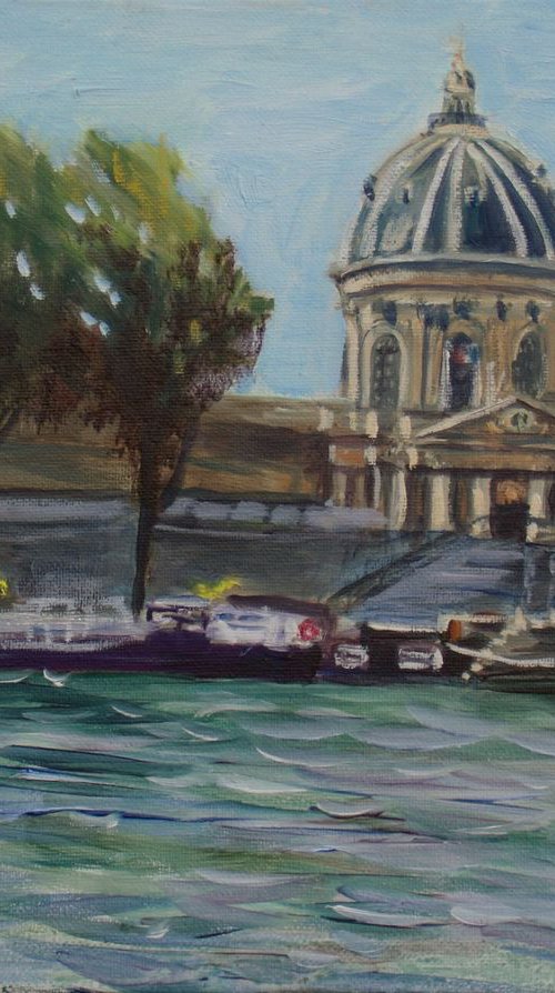 The embankments of Paris by Elena Sokolova