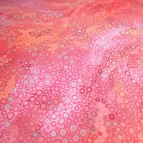 Jacaranda Fire Print