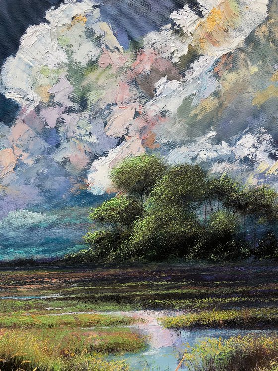 'Storm over the East Marshland II'