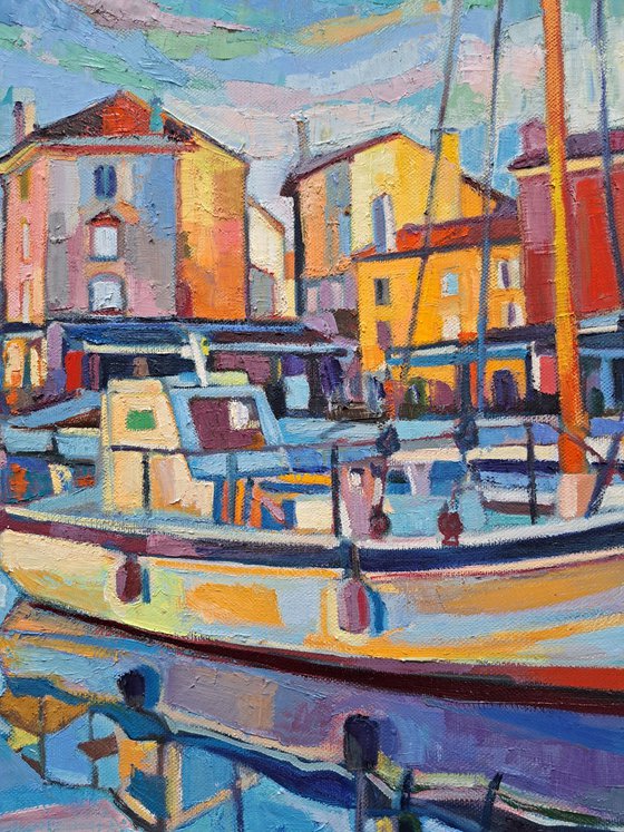 Old fishing boat