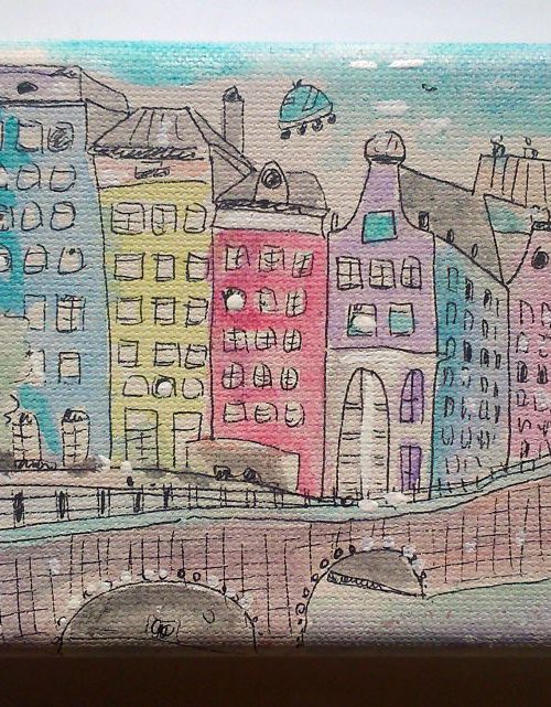 Graphic Amsterdam by Maria Luisa  Azzini