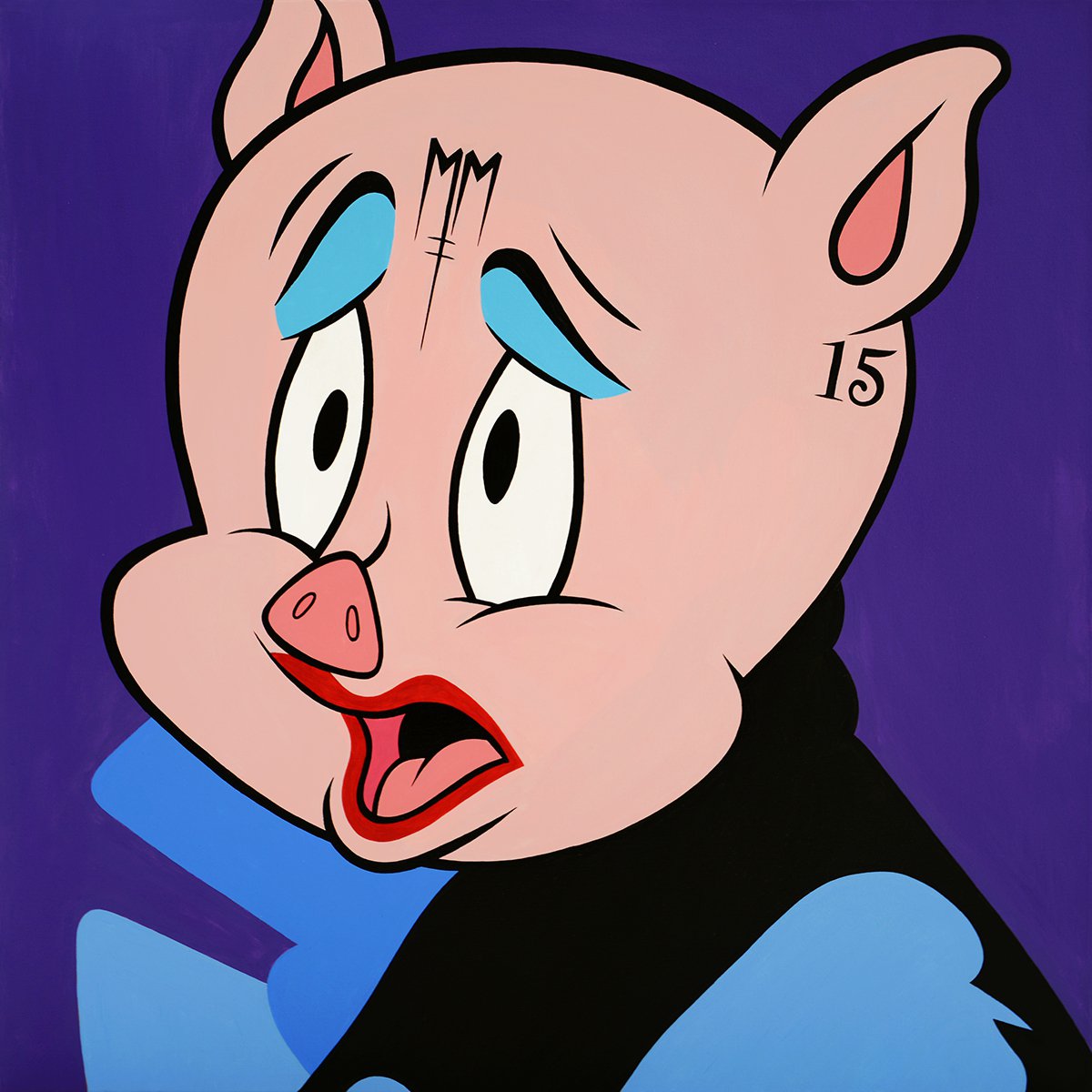Lipstick On A Pig by Pop Art Australia