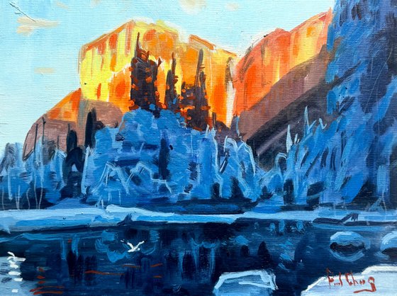 Morning Light in the Canyon