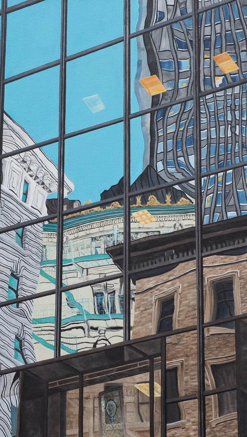 Boston Reflection 3 by Steven Fleit