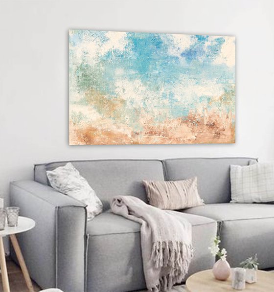 beach vibes (120 x 80 cm) Dee Brown Artworks
