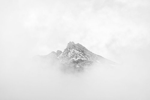 Behind Clouds 3 by Dieter Mach