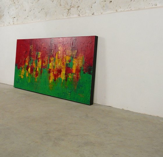 Shades Of Vibrant Health II  (Large, 120x60cm)