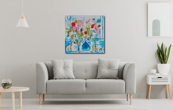 Still Life with Blue Vase III