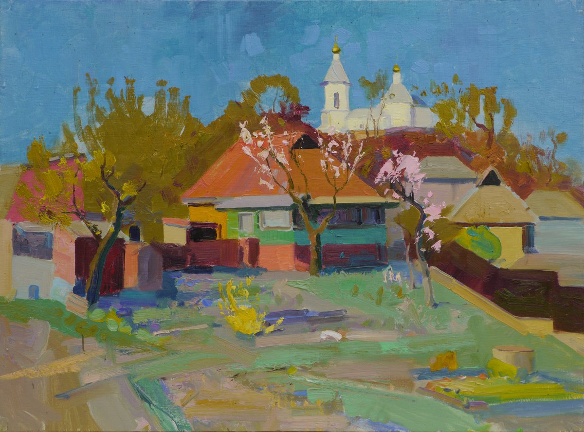 April in Sednev by Victor Onyshchenko