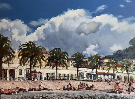 Beach in Nice