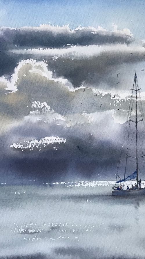 On the eve of the storm by Eugenia Gorbacheva