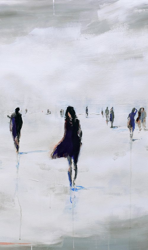 Walks through the sky -29 by Oscar Alvarez Pardo