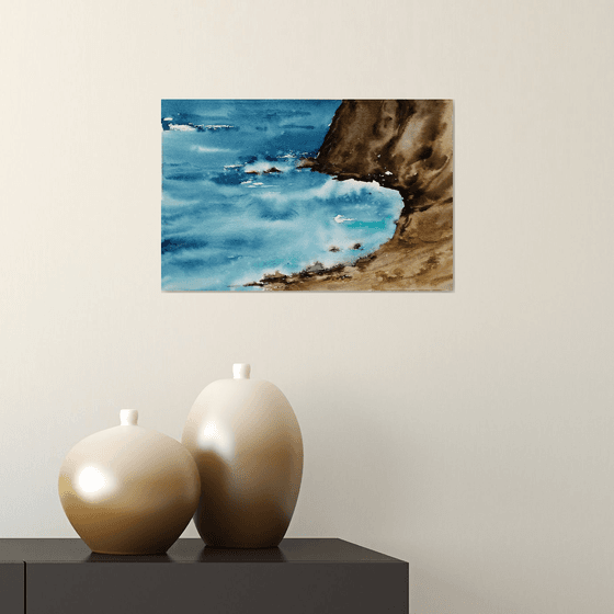 Seascape painting