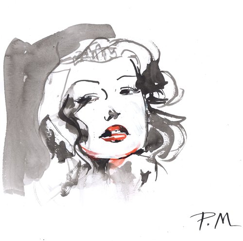 Rita Hayworth by Patricia Murray