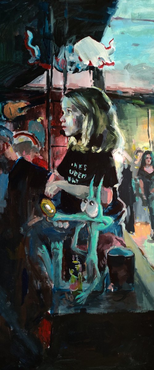 On concert with imaginary friend by Gabriel Kurák