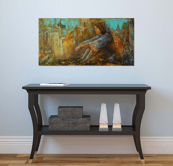 ОТДЫХАЮЩИЙ АНГЕЛ .Анна Добродий