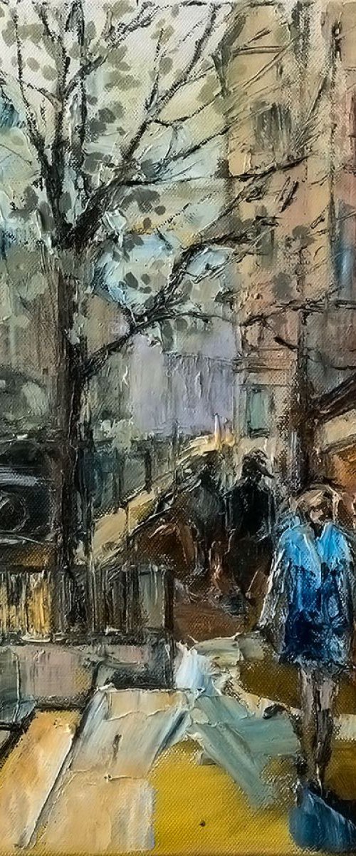 'Rushing Home' by Ewa Czarniecka