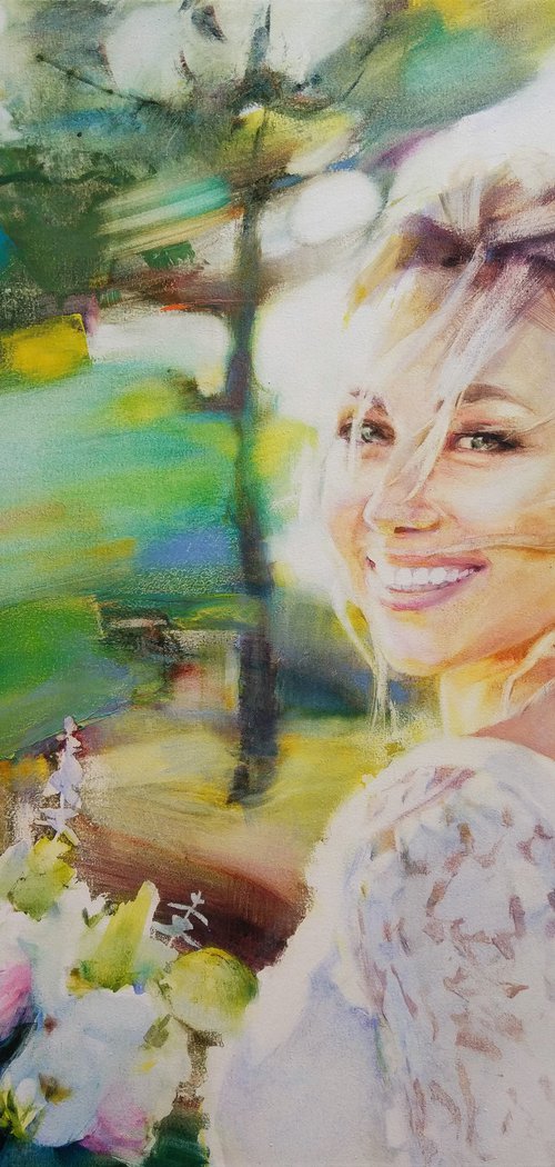 Artistic portrait by Helen Shukina