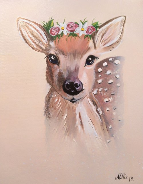 Rosie Deer by Anne-Marie Ellis