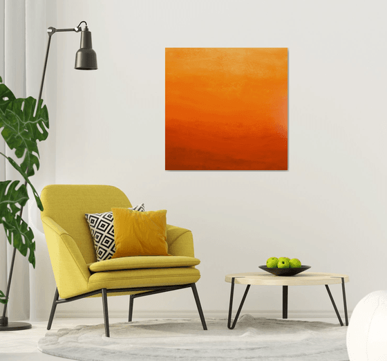 Orange Nectar - Color Field
