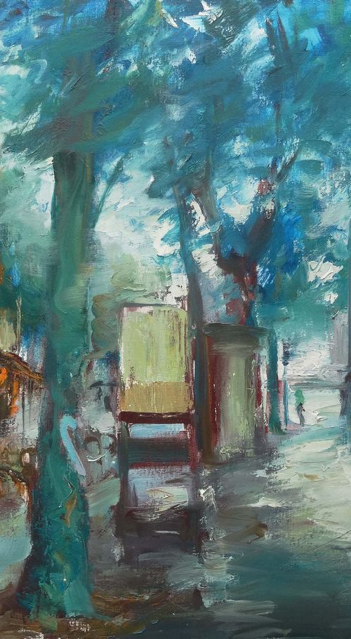 Rain , Saturday , Bastille by Manuel Leonardi