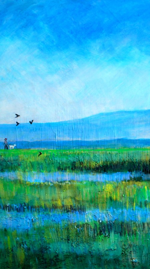 Lymington Saltmarsh I by Paul J Best