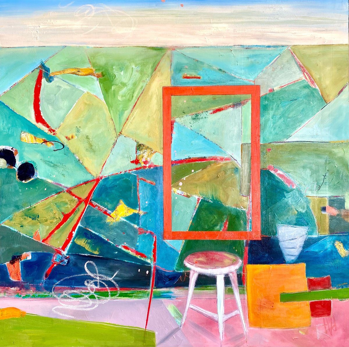 The Studio (Views & Vantage Points) by Theresa Vandenberg Donche