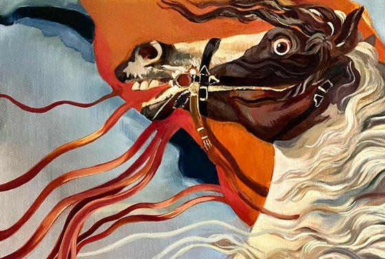 The roaming Spirit of Napoleon's horse