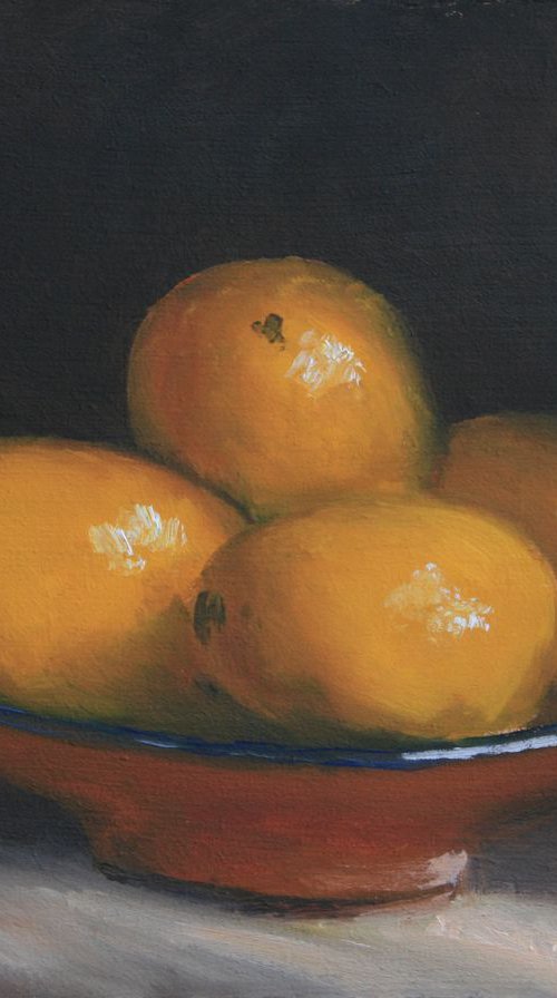bowl of lemons by José DAOUDAL