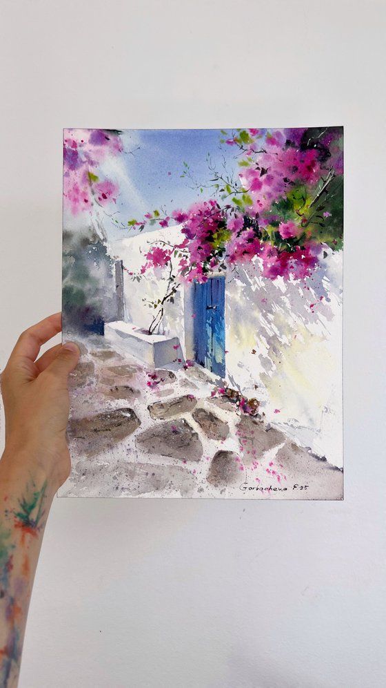 Spanish Bloom (Diptych)