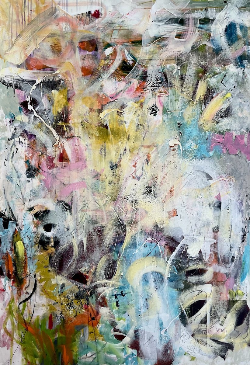 How It Began By Christel Haag, 35 X 51, Artwork For Sale On Artfinder