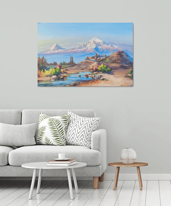 Spring Light at Khor Virap