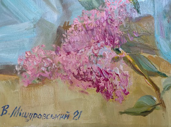 Lilac still life