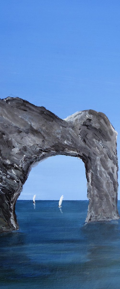 Durdle Door Archway by Graham Evans