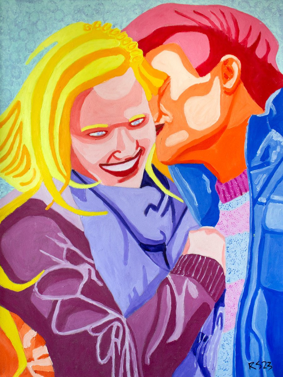 Couple and Kiss by Randall Steinke