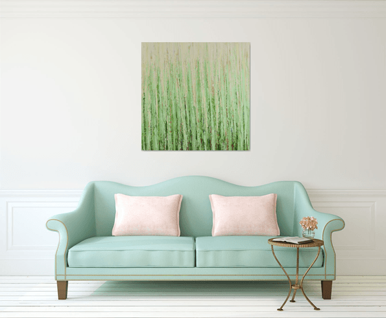 Spring Growth - Modern Abstract Expressionist Painting