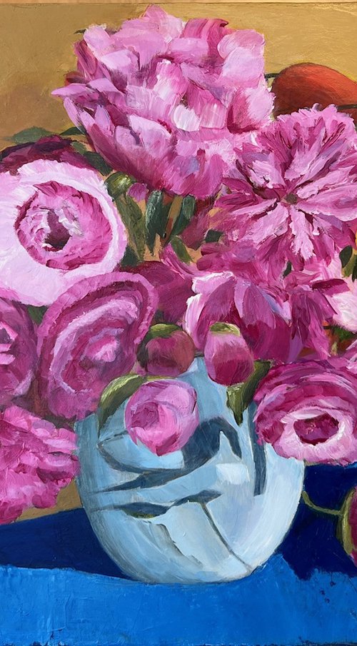 Peony Explosion by MaryAnne McKernie