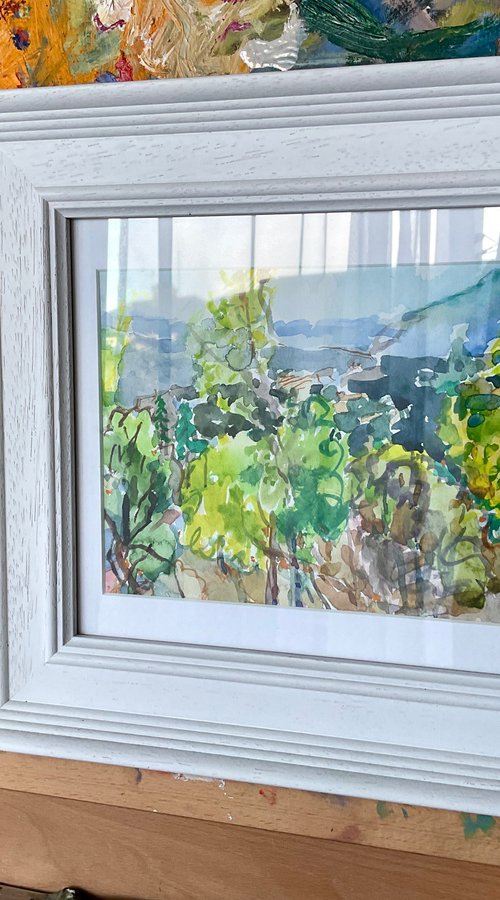 The Spring in Aquarelle by Lana Verdi