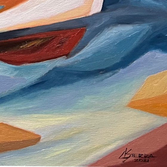 Sailboat Regatta Seascape