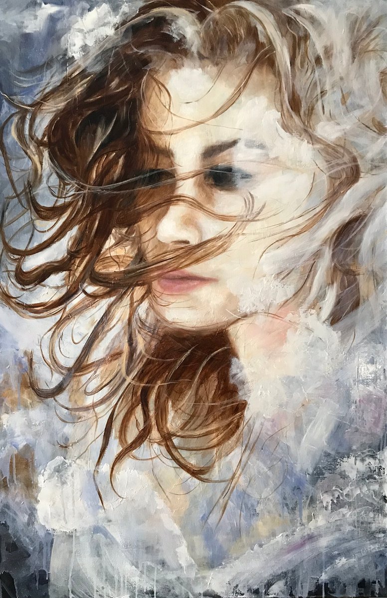 Wind in Her Hair by Krystyna Przygoda