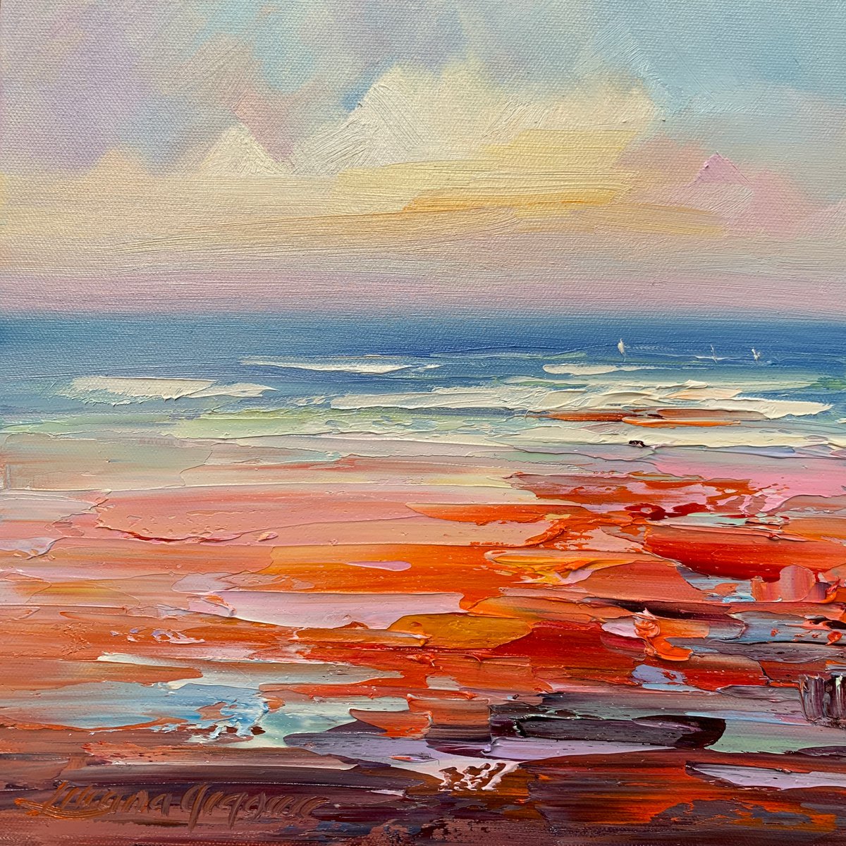 Colours of the ocean No 22 by Liliana Gigovic