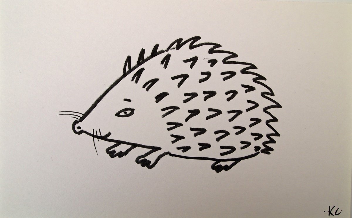 Hedgehog 2 by Kitty Cooper