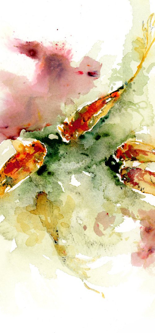 Five Koi by Alex Tolstoy