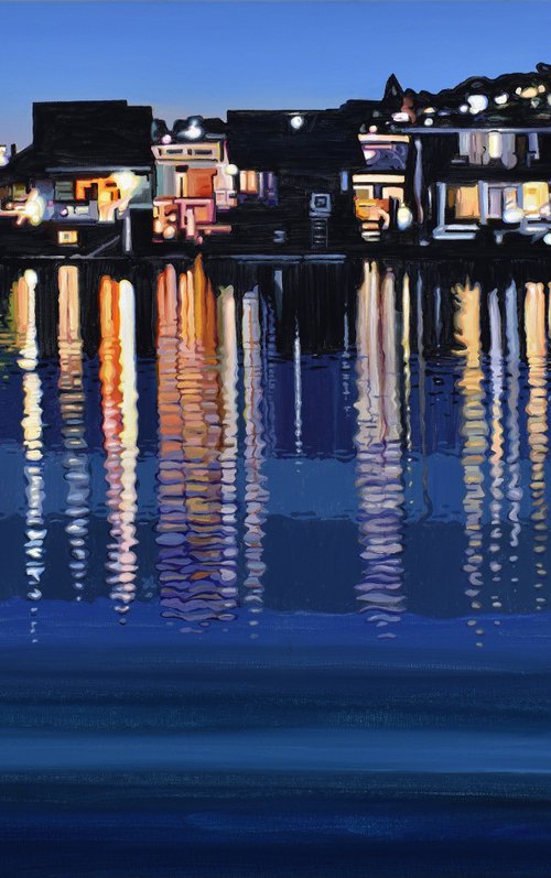 Richardson Bay / Nocturne #2 by Alex Nizovsky