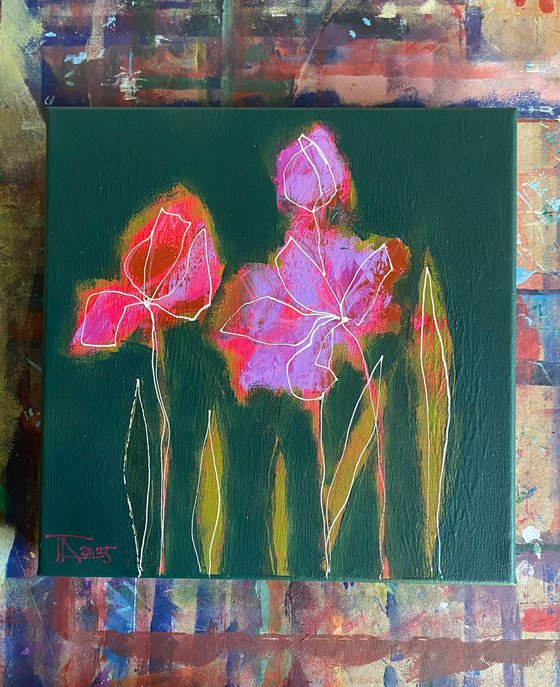 The last tulips I.