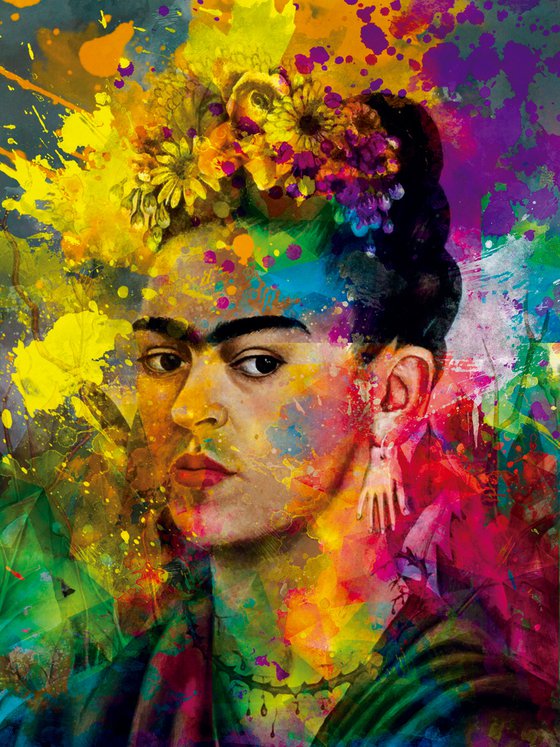 Frida pop/XL large original artwork