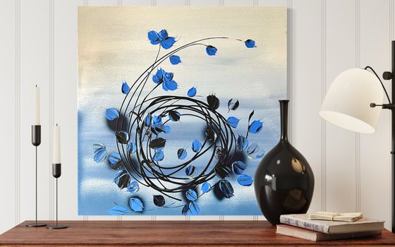 "Swirling Flowers"