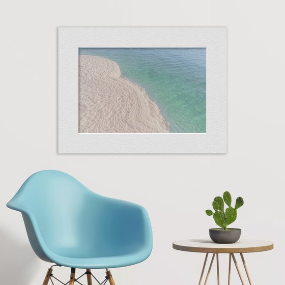 Dead Sea. Beach season.