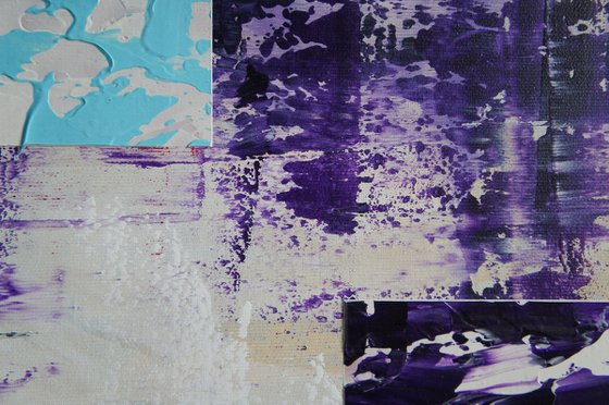 Haze (165 x 80 cm) XXL (66 x 32 inches) Diptych