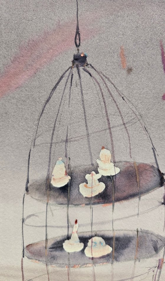 Tea Party Surreal Art